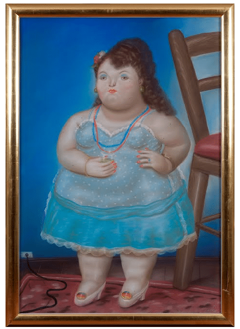 Mujer pequeña - Fernando Botero