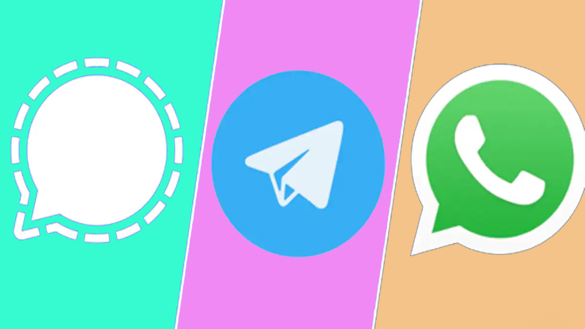Whatsapp Telegram Signal Cover